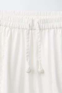 EMBROIDERED LACE BLOOMERS