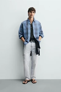 REGULAR FIT PLAID SHIRT