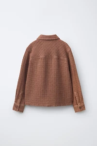 STRUCTURED POCKET OVERSHIRT