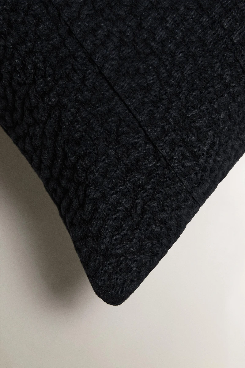 HOUSSE DE COUSSIN ÉDREDON FRONCÉE