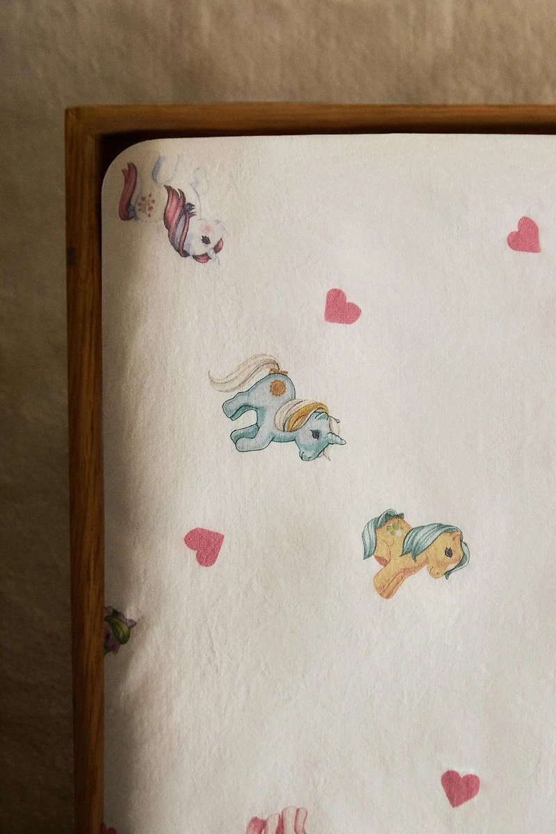 DRAP-HOUSSE ENFANT CŒURS MY LITTLE PONY©