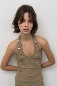 TOP CÔTELÉ BOUTONS