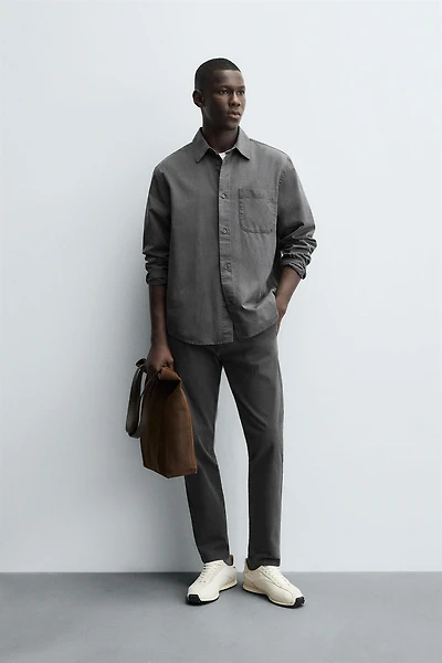 SKINNY CHINO PANTS