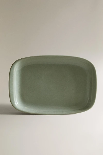 PLAT EN GRÈS ÉMAILLÉ