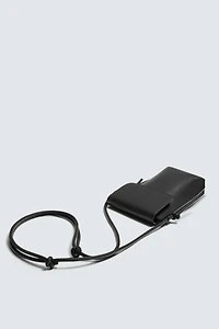 LEATHER CROSSBODY BAG