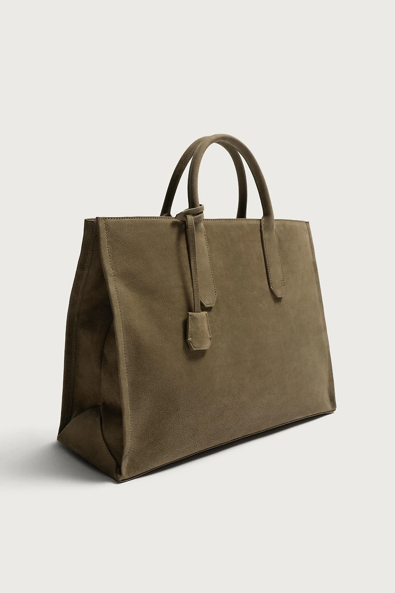 LEATHER CROSSBODY BAG