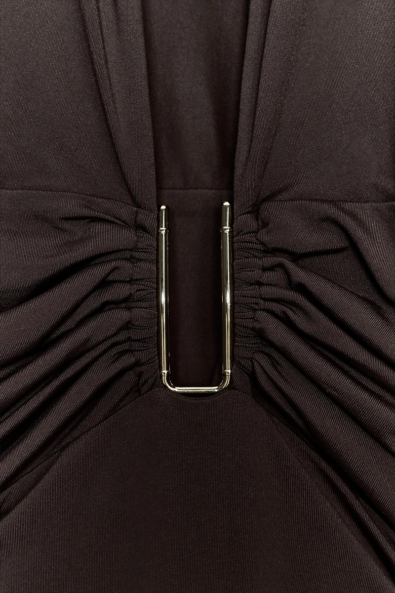 BODY DRAPÉ EN POLYAMIDE