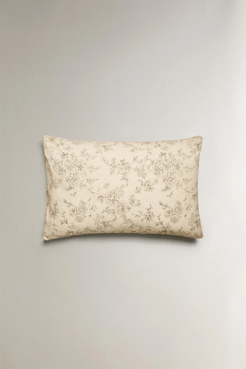 FLORAL PRINT PILLOWCASE