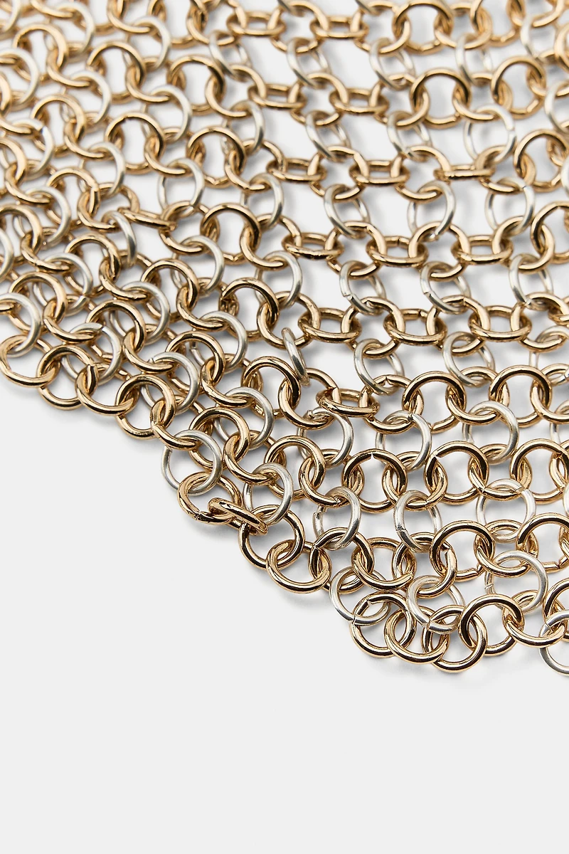 METAL MESH COMBINATION BELT