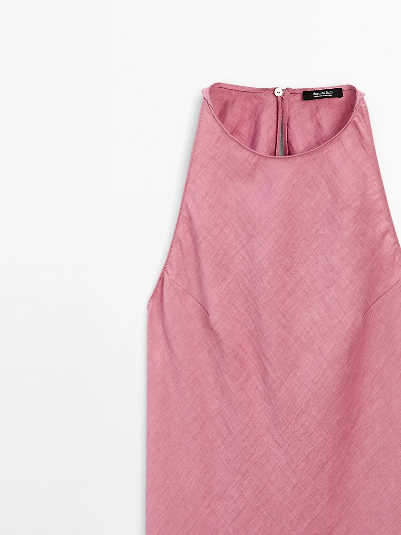 Long halter dress