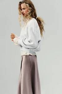 BASIC PLUSH SWEATSHIRT
