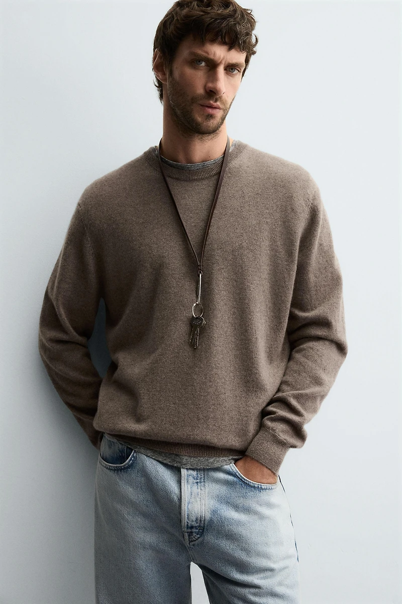 REGULAR FIT CASHMERE JUMPER