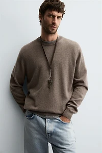 REGULAR FIT CASHMERE JUMPER