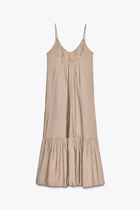 FLOWY MIDI DRESS