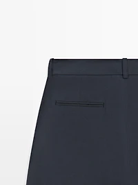 Pantalon fluide à pinces