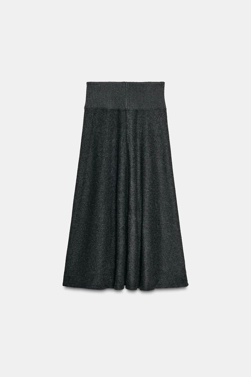 SOFT A-LINE SKIRT