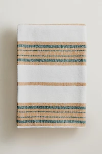 IRREGULAR STRIPED COTTON BLANKET