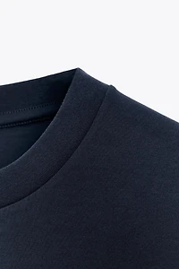 MERCERIZED COTTON T-SHIRT