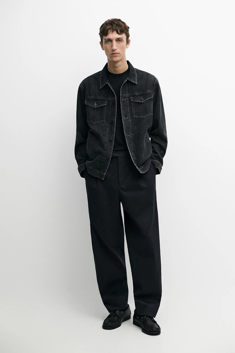 Regular Fit Cotton Denim Jacket