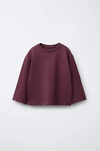 BASIC EMBROIDERED HEART T-SHIRT