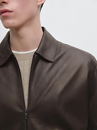 Nappa sheepskin jacket