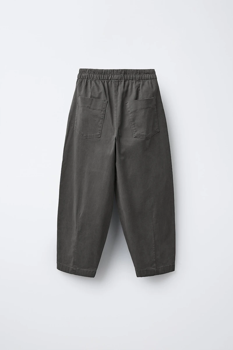 PLEATED BALLOON PANTS