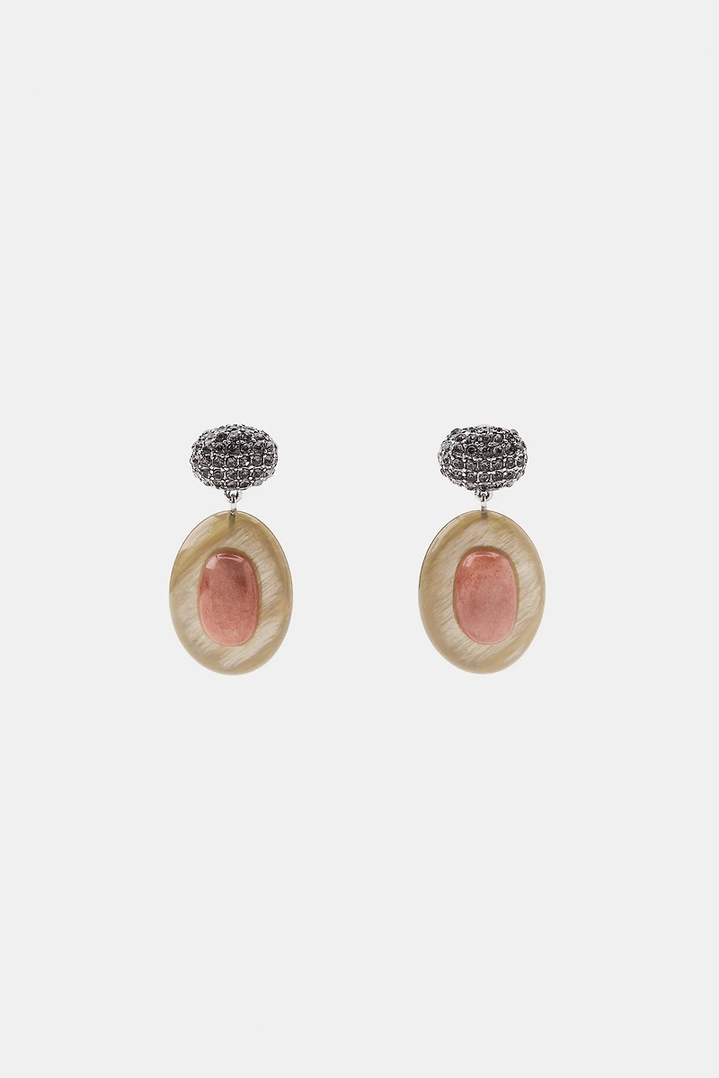 SPARKLY STONE EARRINGS