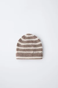 STRIPED KNIT HAT