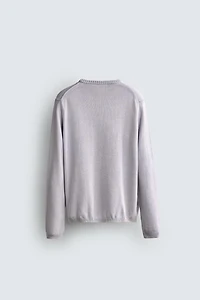 RELAXED FIT COTTON JUMPER