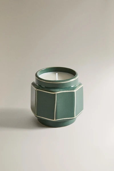 (180 G) MUSK LINEN SCENTED CANDLE