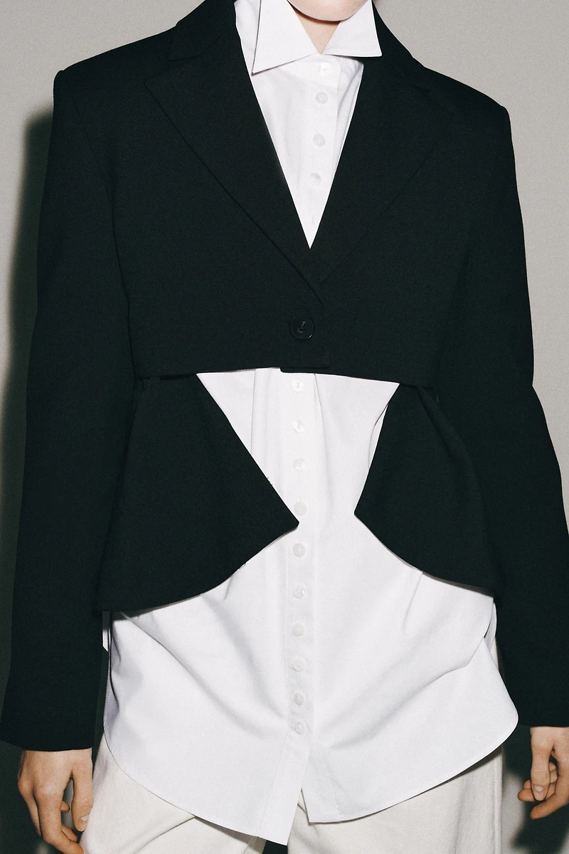 BLAZER ASYMÉTRIQUE ZW COLLECTION