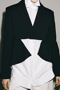 BLAZER ASYMÉTRIQUE ZW COLLECTION