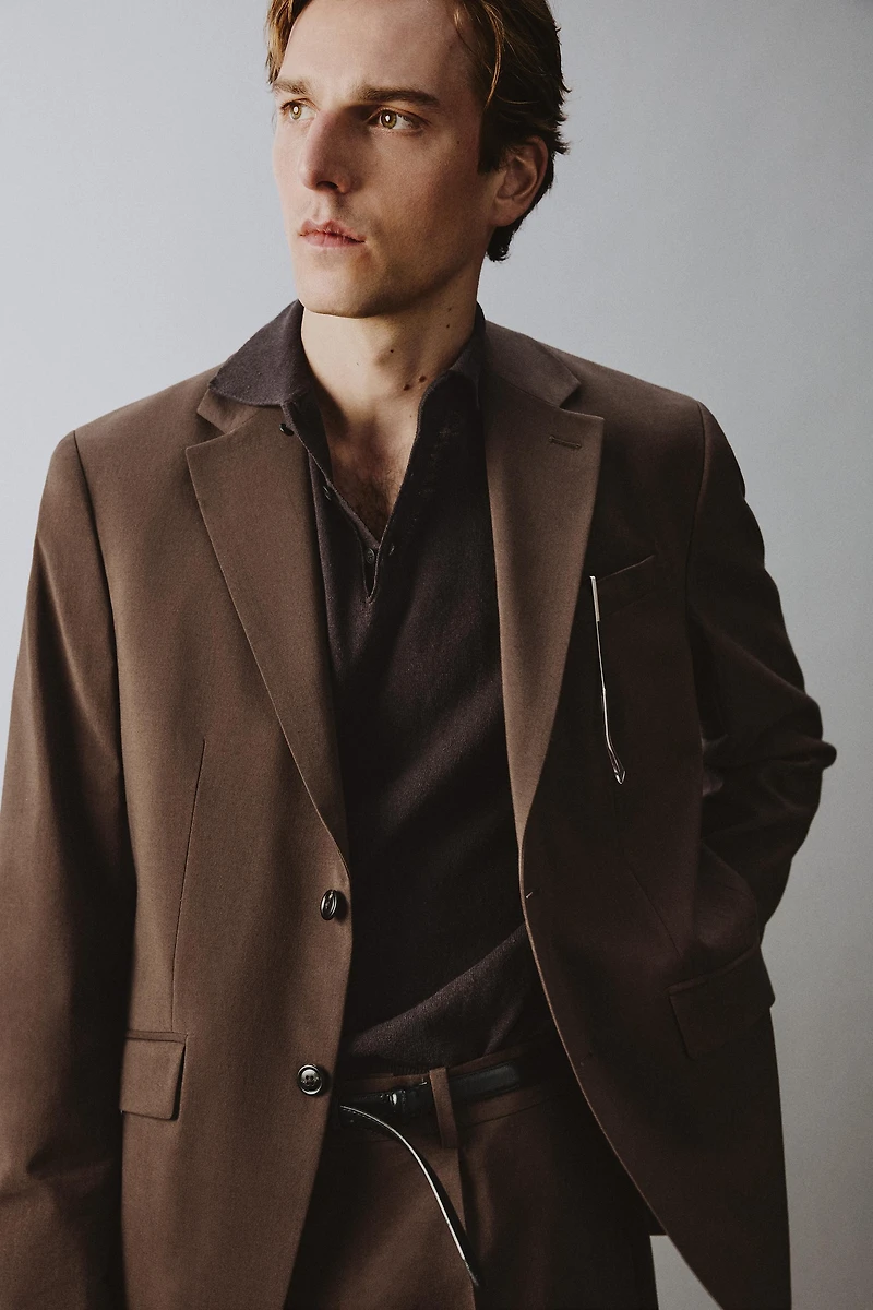 REGULAR FIT SUIT BLAZER