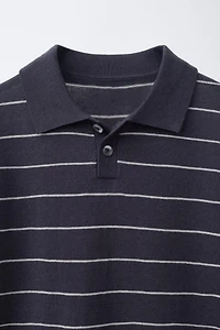 POLO EN COTON ET LIN