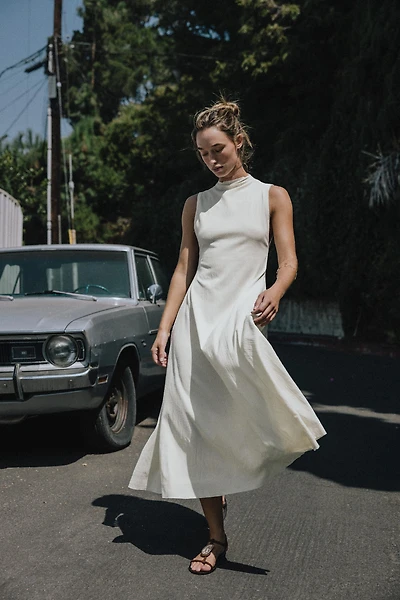 ROBE LONGUE TEXTURÉE
