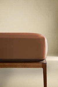 PERCALE COTTON FITTED SHEET | 15.7" THICK (300 THREAD COUNT)