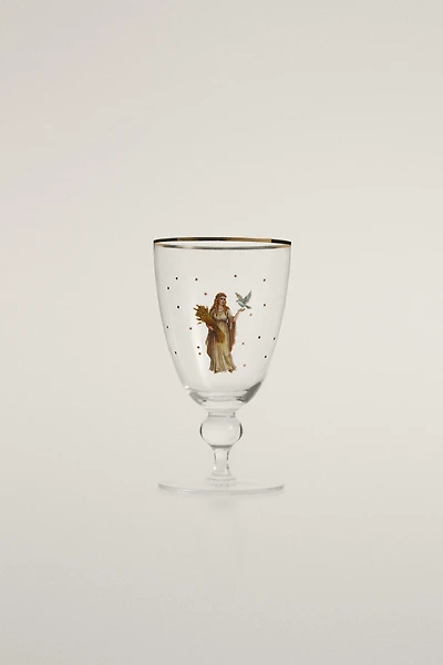 VIRGO ZODIAC GLASS | MARISA BERENSON
