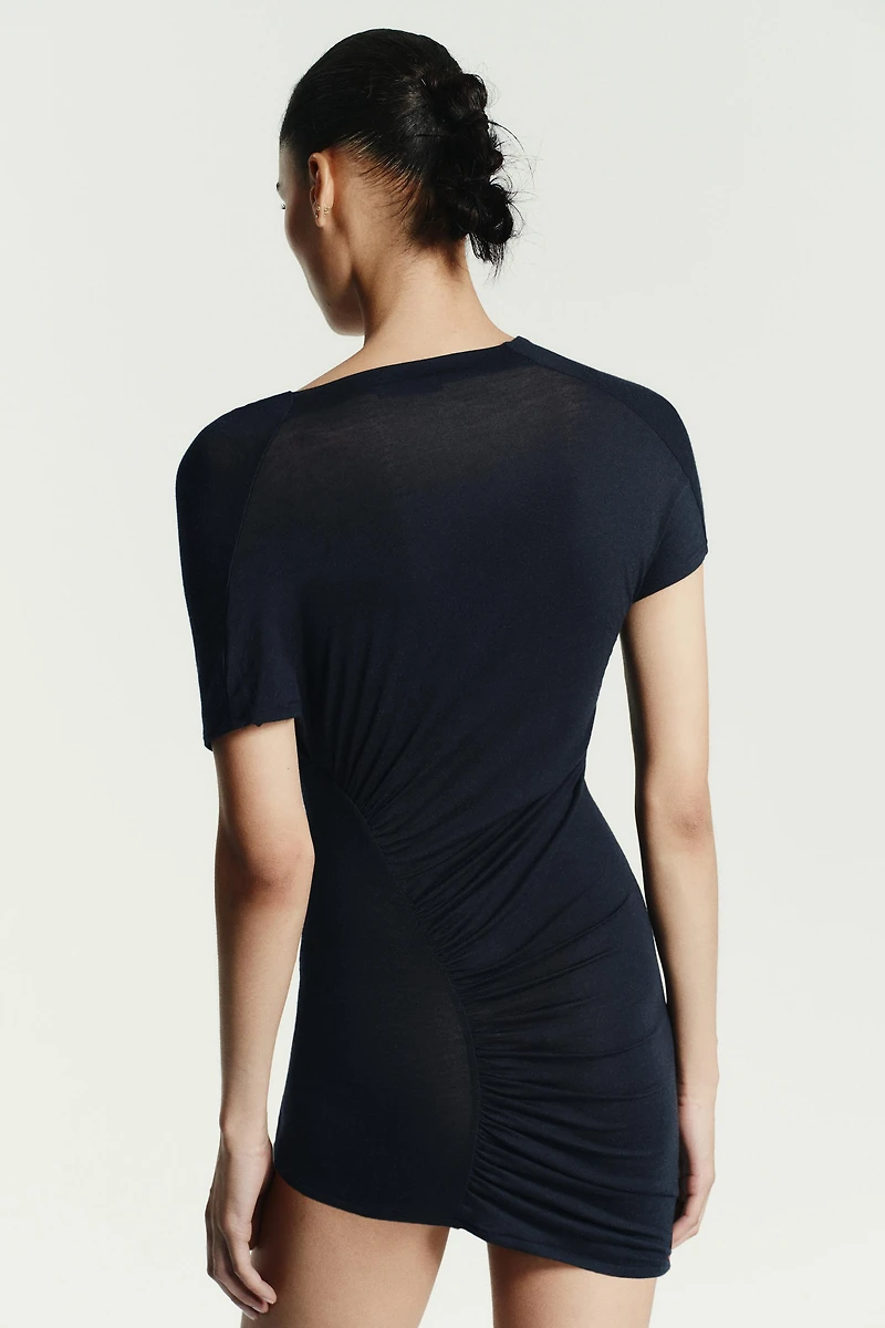 SOFT MODAL WRAP TOP