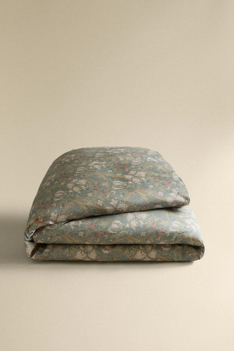 MORRIS & CO. COTTON SATEEN DUVET COVER