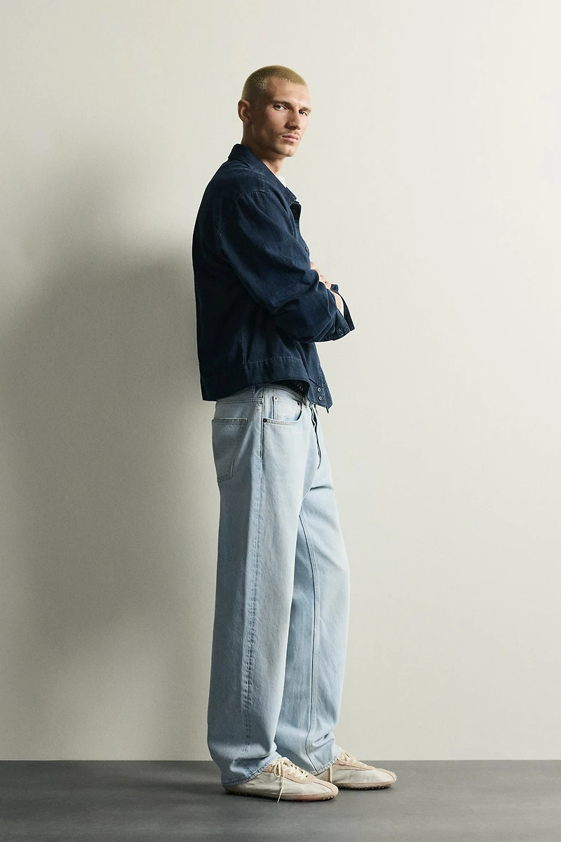 STRAIGHT ANKLE FIT JEANS