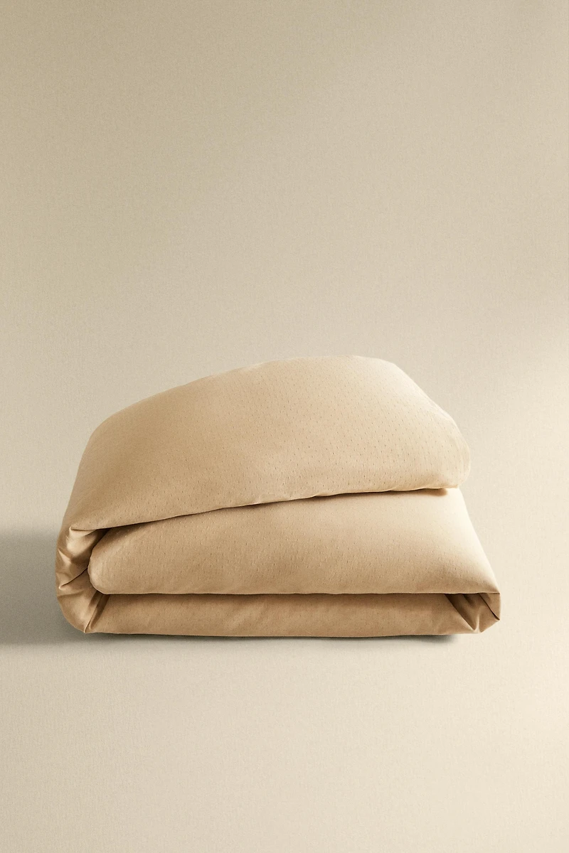 COTTON PLUMETI DUVET COVER
