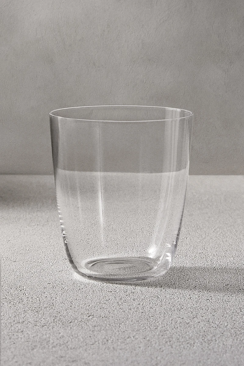 ENSEMBLE GRAND VERRE CRISTALLIN (LOT DE 2)