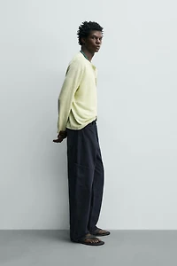 STRAIGHT FIT CARGO PANTS