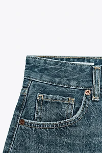 SHORT MINI EN JEAN TRF TAILLE NORMALE