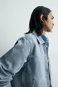 WASHED TEXTURED JACKET