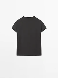 Flowing short sleeve T-shirt