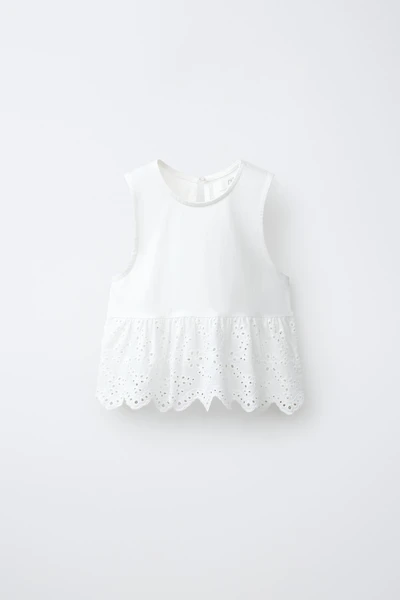 T-SHIRT EN MATIÈRES VARIÉES BRODERIE SUISSE