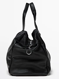 Nappa leather travel bag