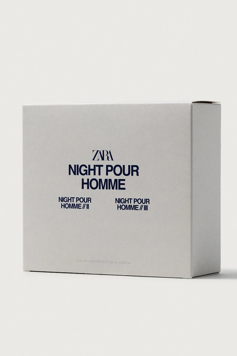 NIGHT POUR HOMME II + III EDP 100 ML + 100 ML (3.38 FL. OZ)