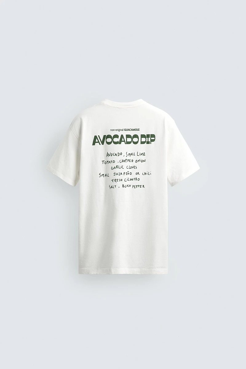 AVOCADO EMBROIDERED T-SHIRT